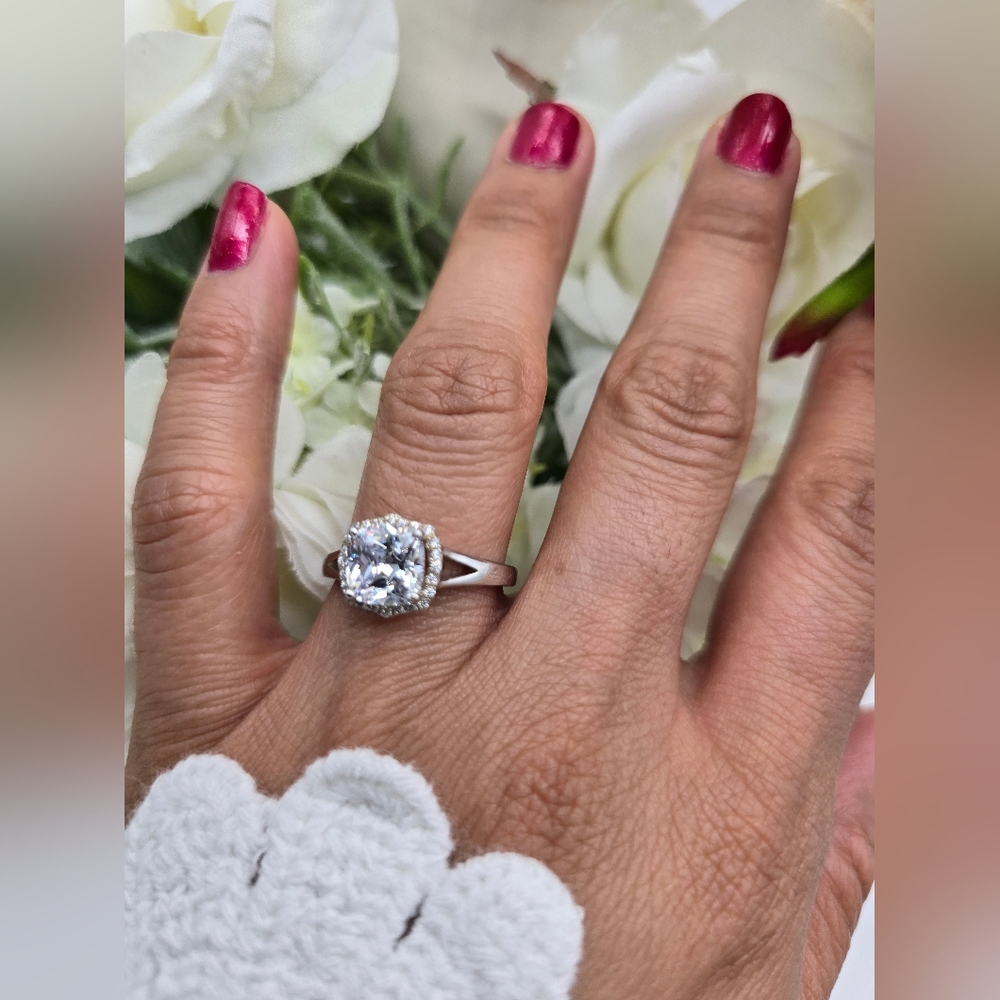🥰 ZINNIA ENG. RING - Picture 5 of 7